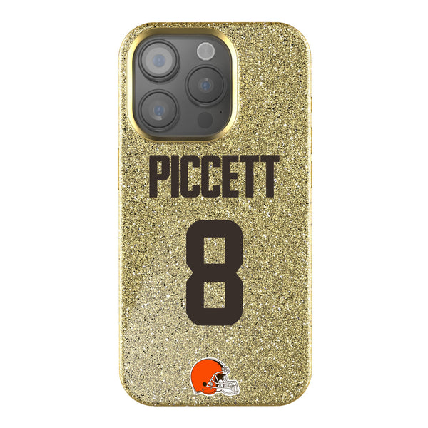 Kenny Pickett Cleveland Browns 8 Game Tactic iPhone Bling Phone Case for Apple iPhone