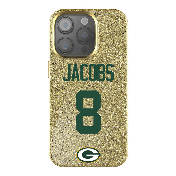 Josh Jacobs Green Bay Packers 8 Ready iPhone Bling Phone Case