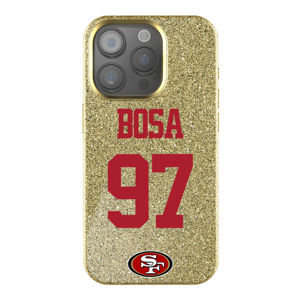 Nick Bosa San Francisco 49ers 97 Ready iPhone Bling Phone Case