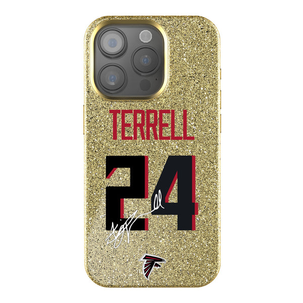 A.J. Terrell Atlanta Falcons 24 Ready iPhone Bling Phone Case