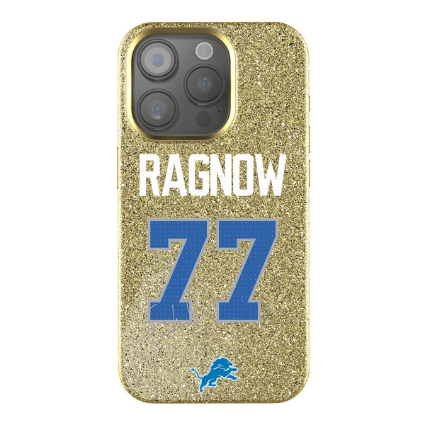 Frank Ragnow Detroit Lions 77 Ready iPhone Bling Phone Case