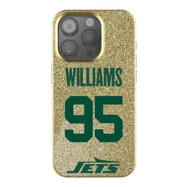 Quinnen Williams New York Jets 95 Ready iPhone Bling Phone Case