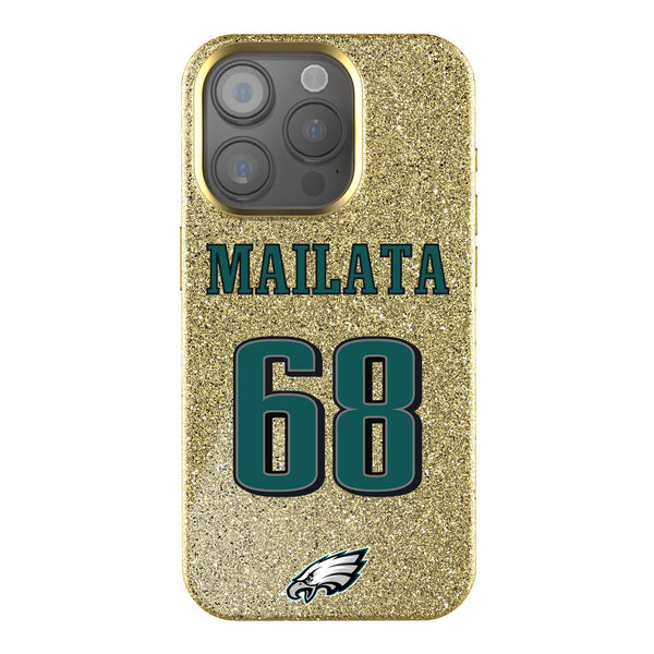 Jordan Mailata Philadelphia Eagles 68 Ready iPhone Bling Phone Case