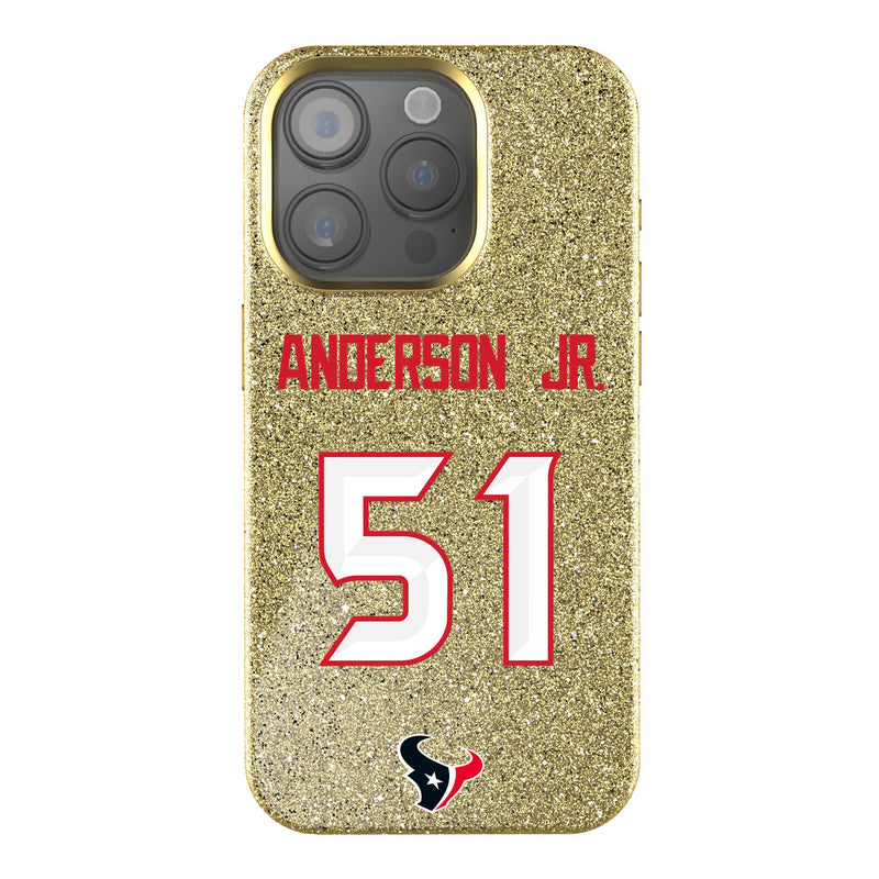 Will Anderson Jr. Houston Texans 51 Ready iPhone Bling Phone Case