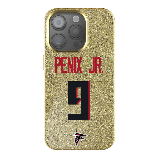 Michael Penix Jr. Atlanta Falcons 9 Game Tactic iPhone Bling Phone Case for Apple iPhone