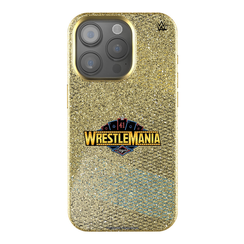 WrestleMania 41 Steel iPhone Bling Phone Case for Apple iPhone