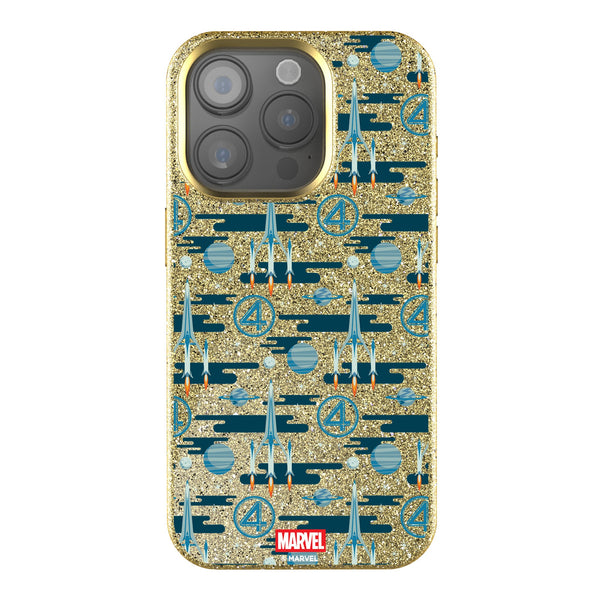 Marvel Fantastic Four Pattern iPhone Bling Phone Case for Apple iPhone