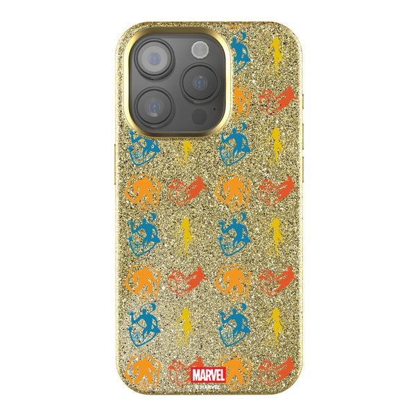 Marvel Fantastic Four Pattern 2 iPhone Bling Phone Case for Apple iPhone