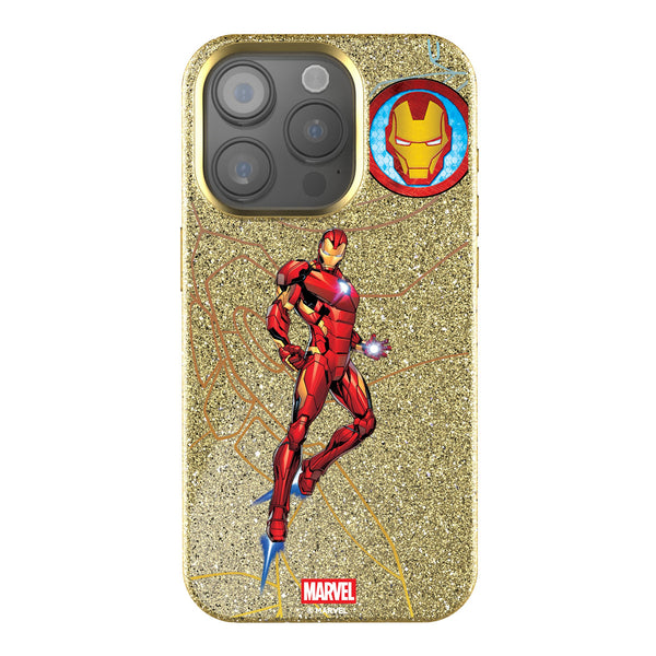 Marvel Avengers Iron Man MechLine iPhone Bling Phone Case for Apple iPhone
