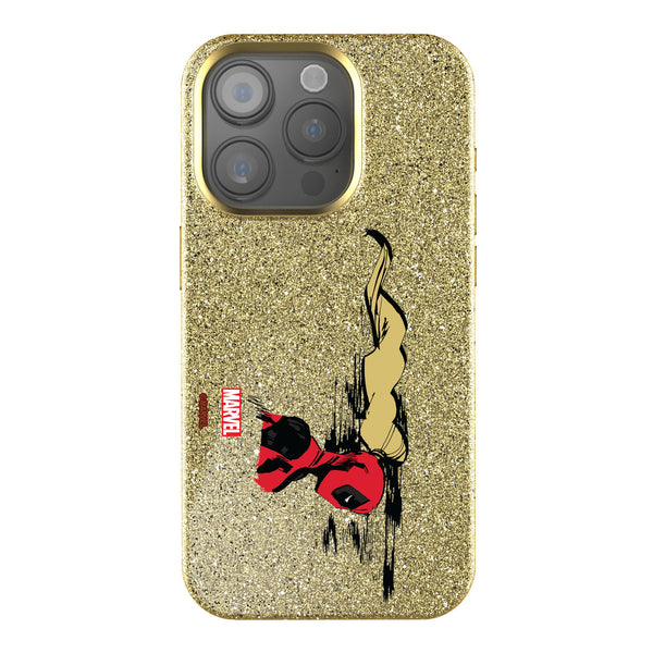 Marvel Ladypool Badge  iPhone Bling Phone Case