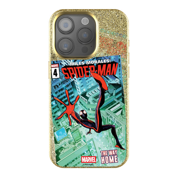 Marvel Miles Morales Classic Cover iPhone Bling Phone Case for Apple iPhone