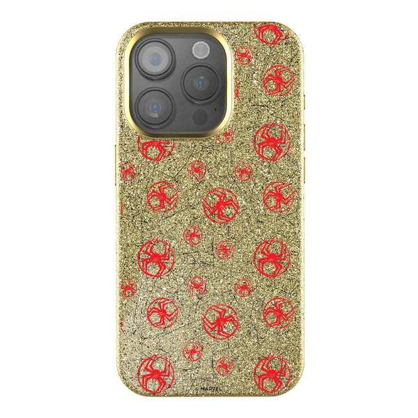Marvel Miles Morales Pattern iPhone Bling Phone Case for Apple iPhone