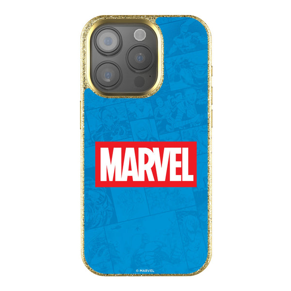 Marvel Comics Marvel Logo iPhone Bling Phone Case for Apple iPhone