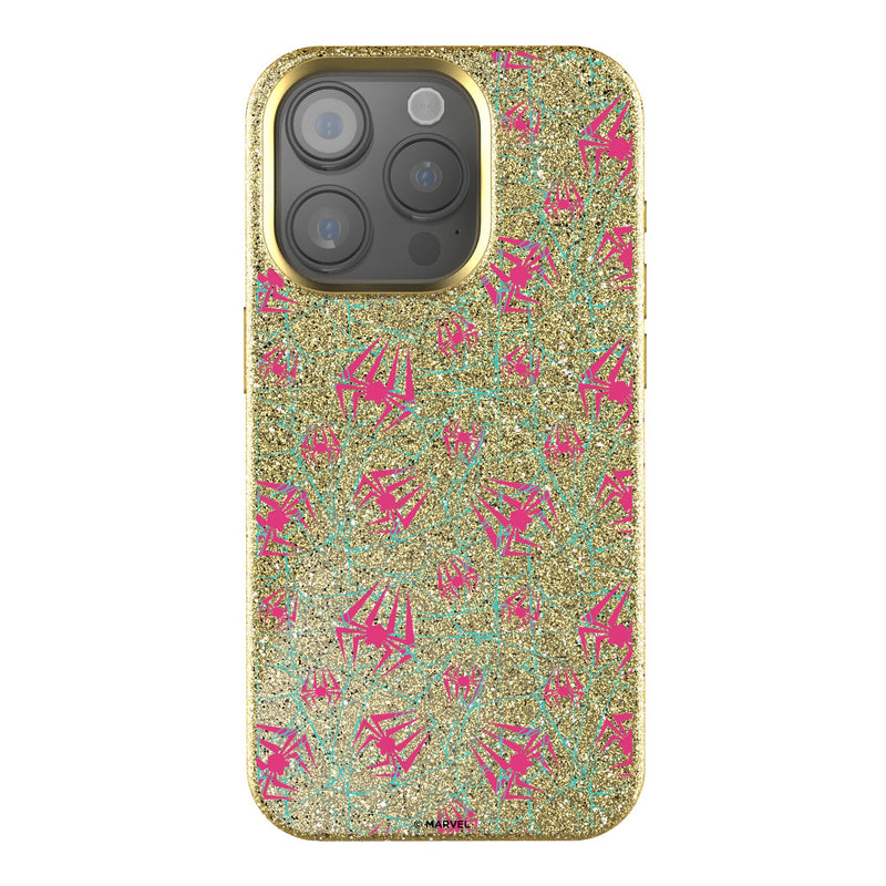 Marvel Spider-Gwen Pattern iPhone Bling Phone Case for Apple iPhone