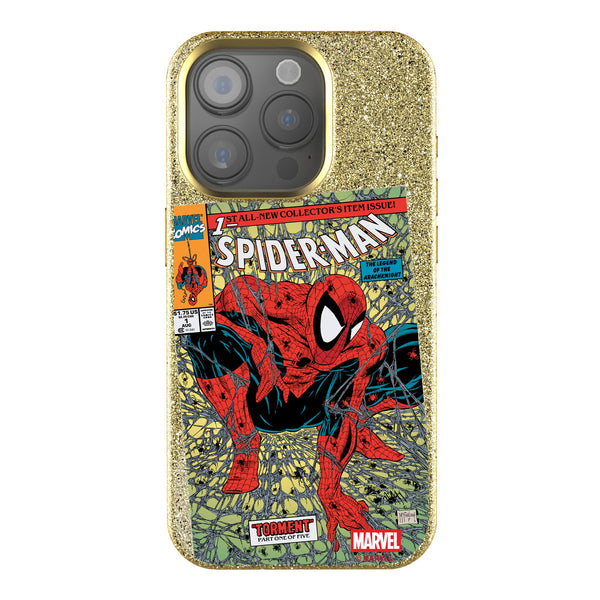 Marvel Spider-Man Classic Cover iPhone Bling Phone Case for Apple iPhone