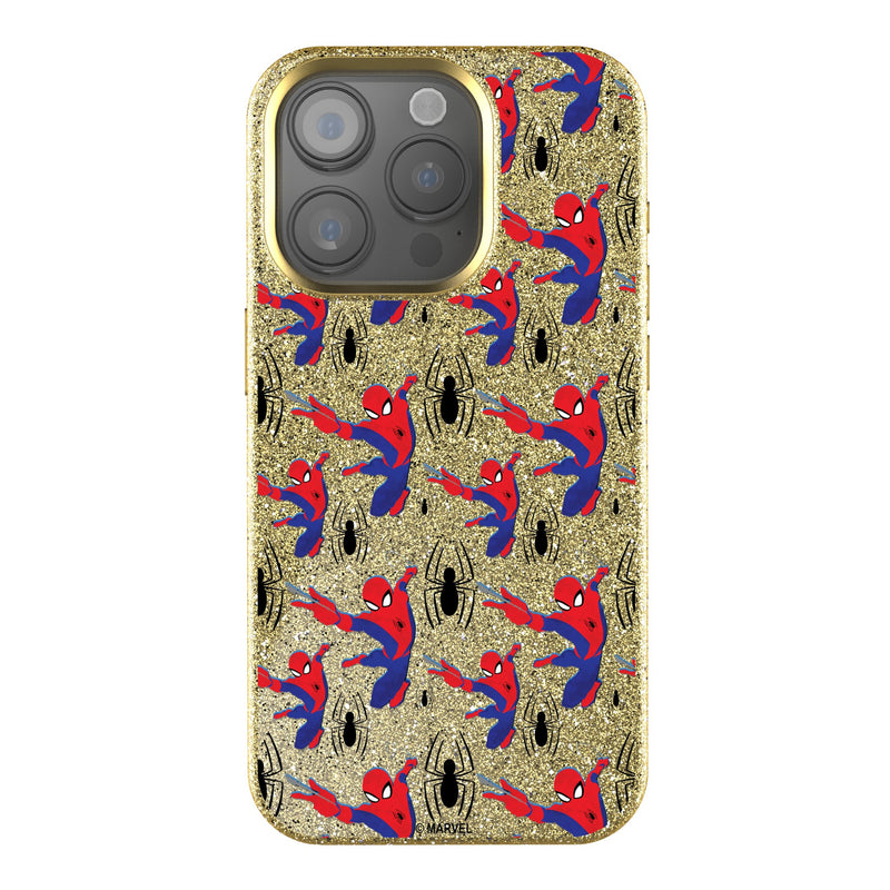 Marvel Spider-Man Pattern iPhone Bling Phone Case for Apple iPhone