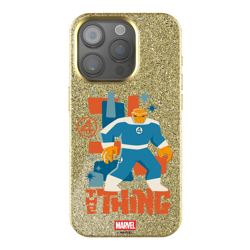 Marvel The Thing Badge iPhone Bling Phone Case for Apple iPhone