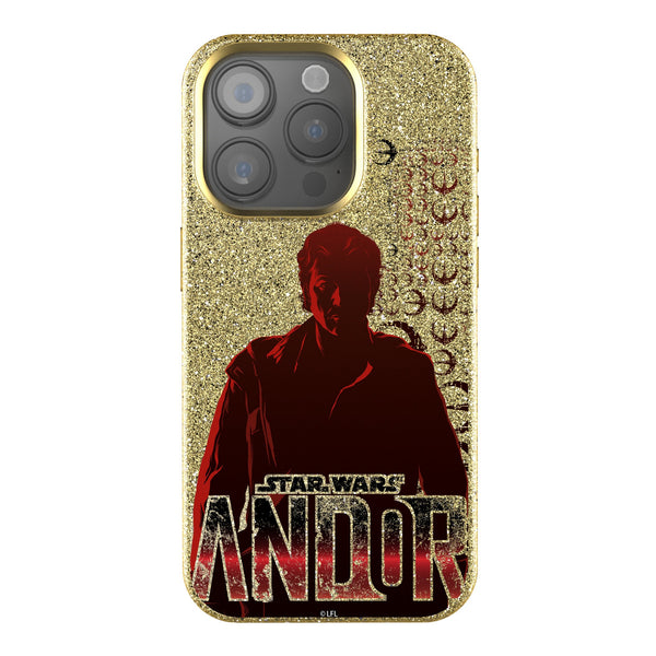 Star Wars Andor Quadratic iPhone Bling Phone Case for Apple iPhone