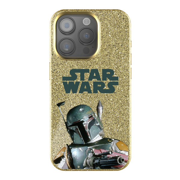 Star Wars Boba Fett Color Block iPhone Bling Phone Case