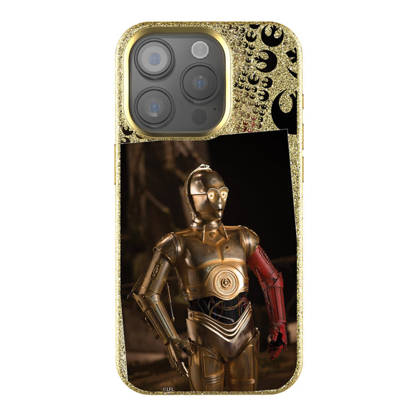Star Wars C-3PO Portrait iPhone Bling Phone Case for Apple iPhone