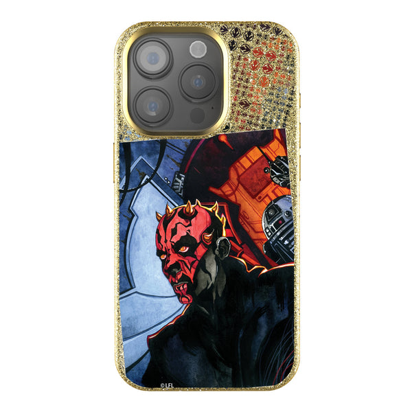 Star Wars Darth Maul Portrait iPhone Bling Phone Case for Apple iPhone