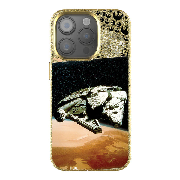 Star Wars Millennium Falcon Portrait iPhone Bling Phone Case for Apple iPhone