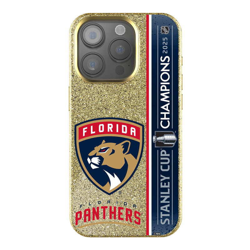 Florida Panthers 2025 Stanley Cup iPhone Bling Phone Case for Apple iPhone