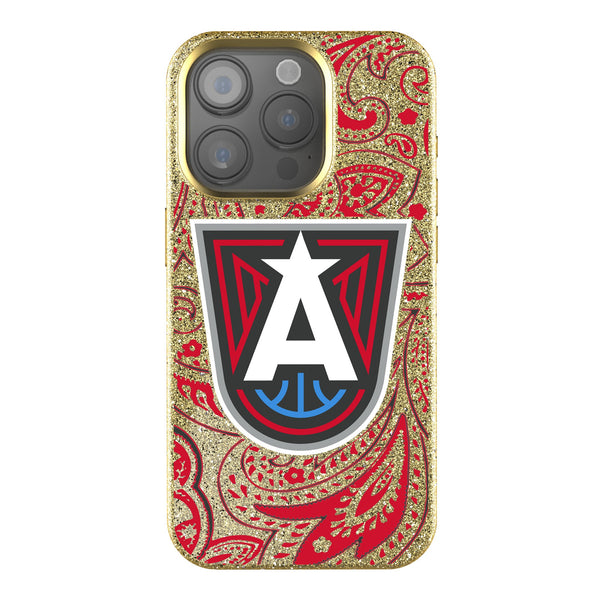 Atlanta Dream Paisley iPhone Bling Phone Case