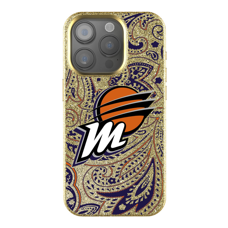 Phoenix Mercury Paisley iPhone Bling Phone Case