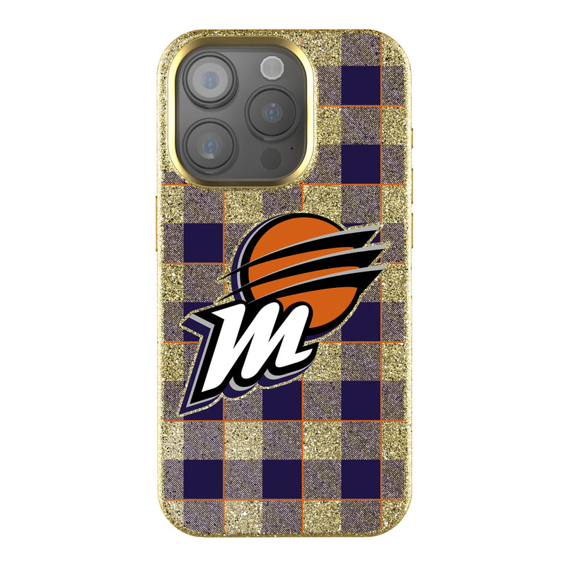 Phoenix Mercury Plaid iPhone Bling Phone Case