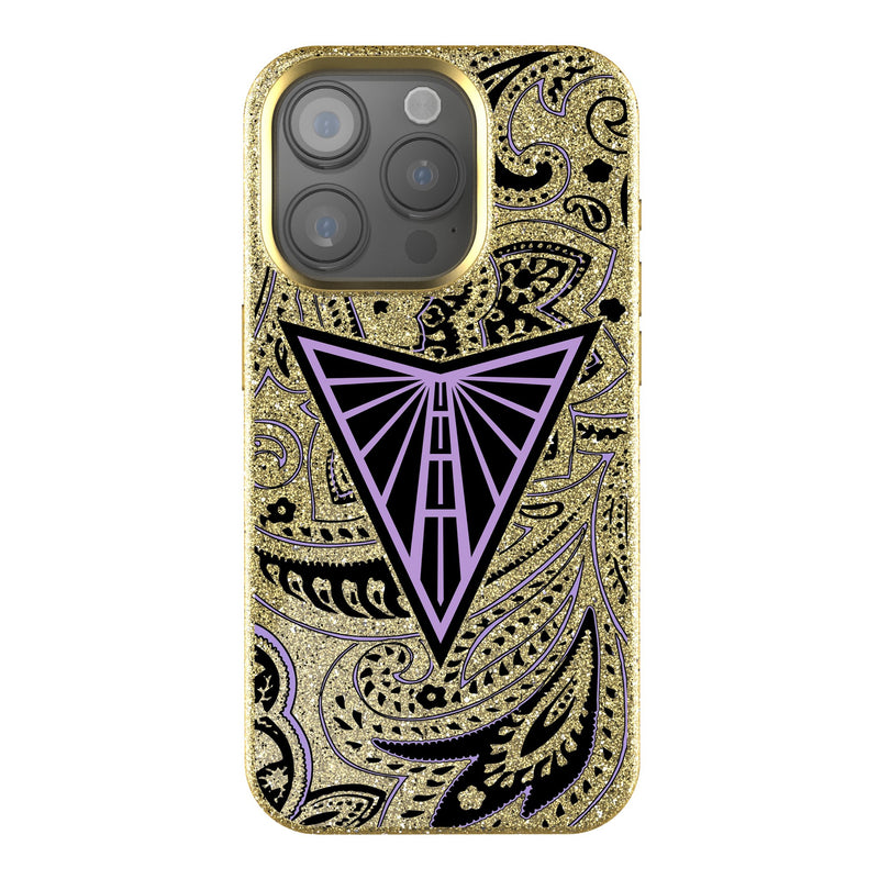 Golden State Valkyries Paisley iPhone Bling Phone Case for Apple iPhone