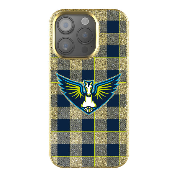 Dallas Wings Plaid iPhone Bling Phone Case