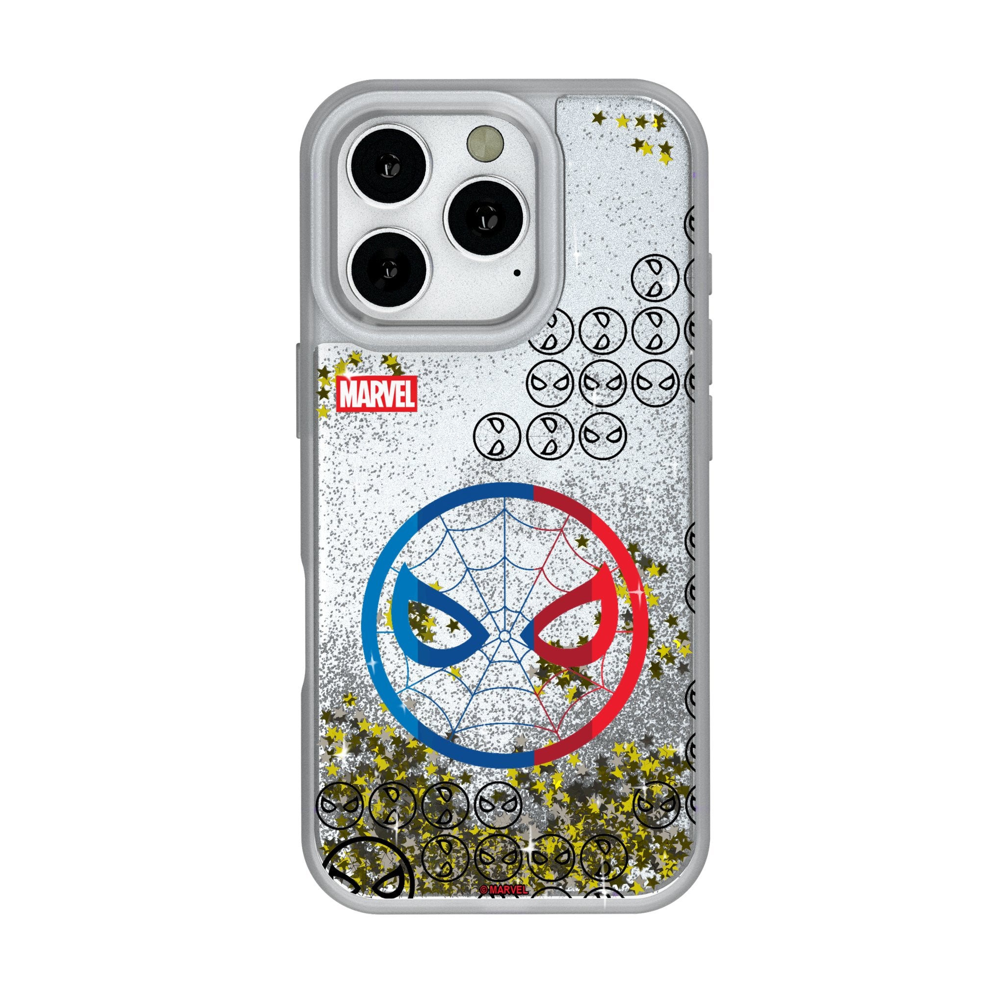 Marvel Spider-Man Sigil iPhone Glitter Phone Case for Apple iPhone