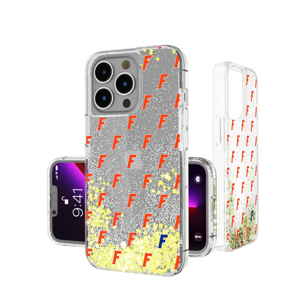 University of Florida Gators Fashion Pattern iPhone Glitter Phone Case for Apple iPhone
