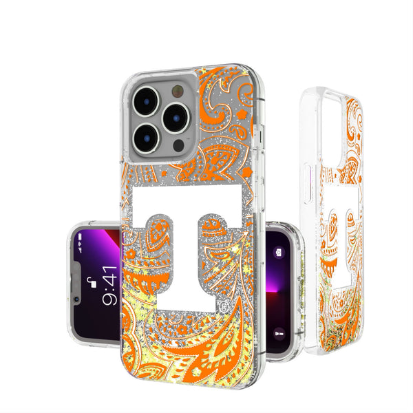 University of Tennessee Volunteers Paisley iPhone Glitter Phone Case