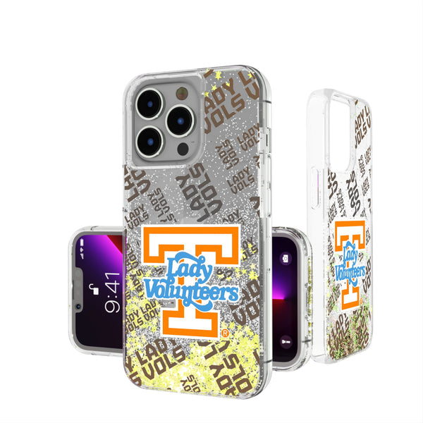 University of Tennessee Volunteers Quadtile iPhone Glitter Phone Case for Apple iPhone