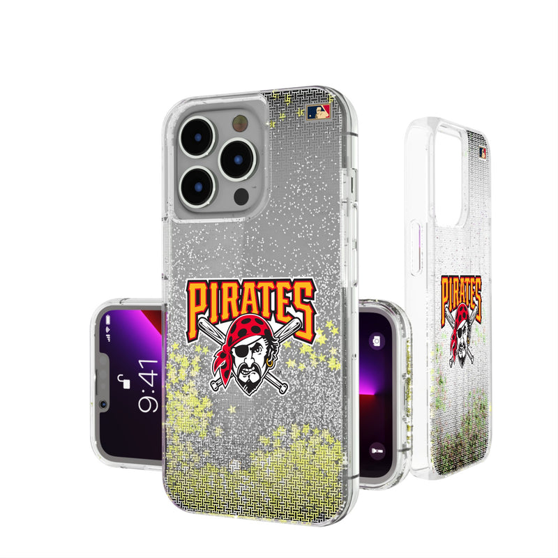 Pittsburgh Pirates 1997-2013 - Cooperstown Collection Linen iPhone Glitter Phone Case