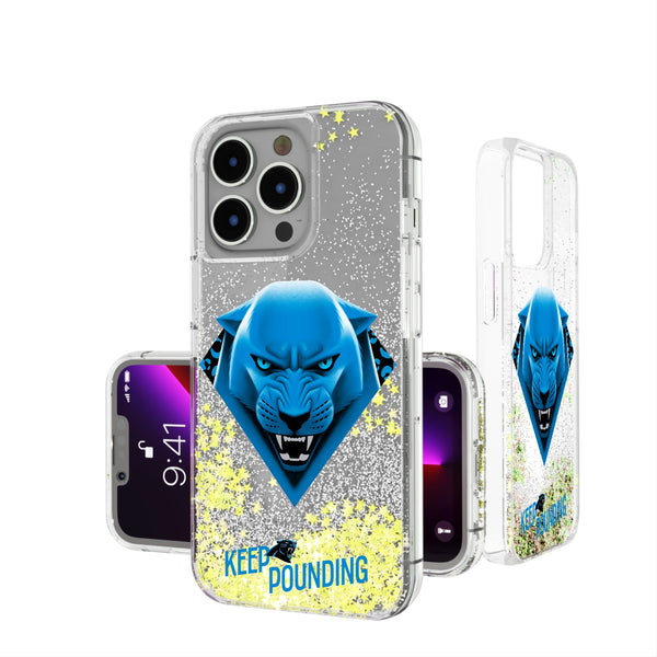 Carolina Panthers 2024 Illustrated Limited Edition iPhone Glitter Phone Case