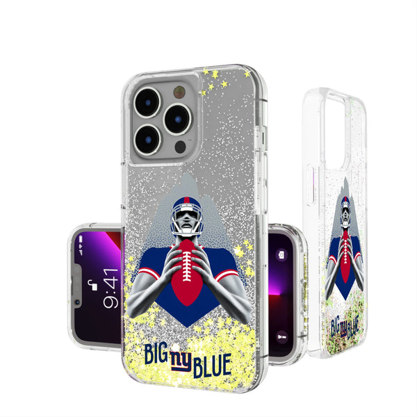 New York Giants 2024 Illustrated Limited Edition iPhone Glitter Phone Case