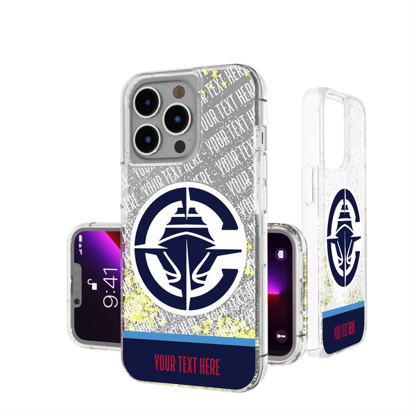 Los Angeles Clippers Personalized EndZone Plus iPhone Glitter Phone Case for Apple iPhone
