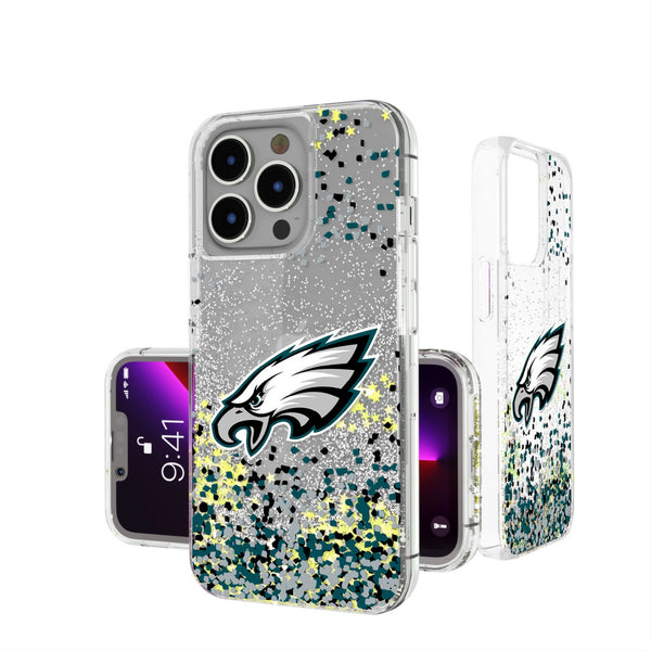 Philadelphia Eagles Confetti iPhone Glitter Phone Case