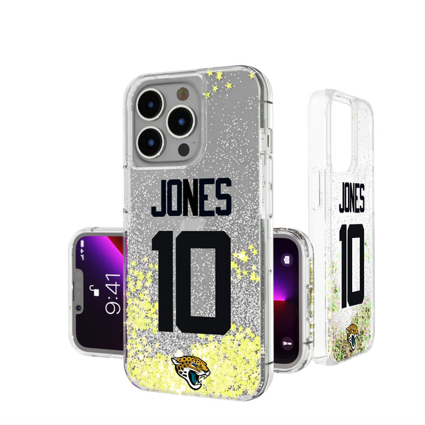 Mac Jones Jacksonville Jaguars 10 Ready iPhone Glitter Phone Case