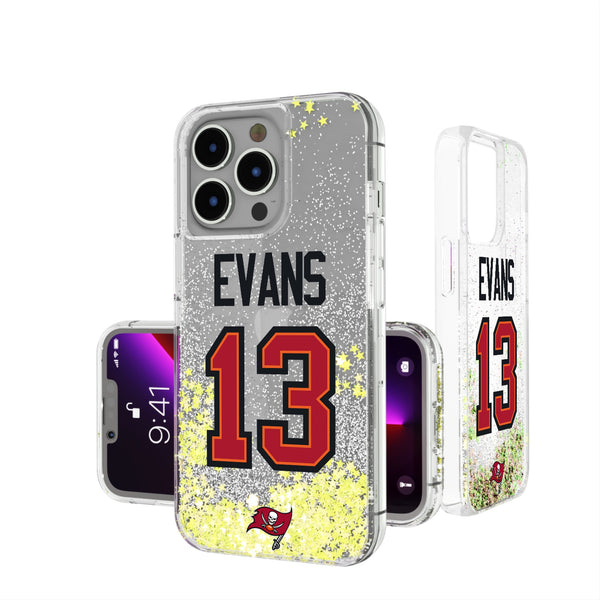 Mike Evans Tampa Bay Buccaneers 13 Ready iPhone Glitter Phone Case