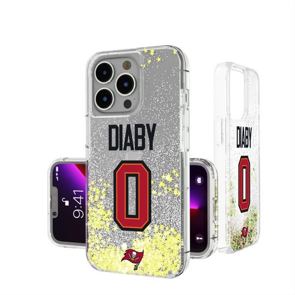 YaYa Diaby Tampa Bay Buccaneers 0 Ready iPhone Glitter Phone Case