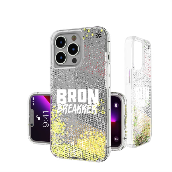 Bron Breakker Steel iPhone Glitter Phone Case for Apple iPhone