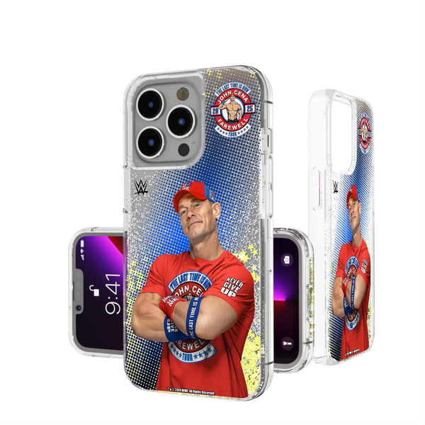 John Cena Farewell Tour Superstar iPhone Glitter Phone Case for Apple iPhone