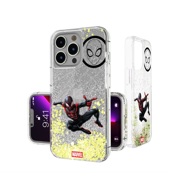 Marvel Miles Morales MechLine iPhone Glitter Phone Case for Apple iPhone