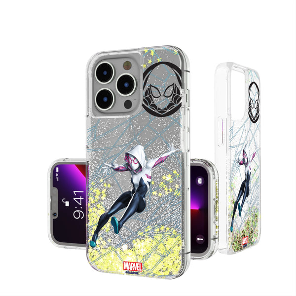 Marvel Spider-Gwen MechLine iPhone Glitter Phone Case