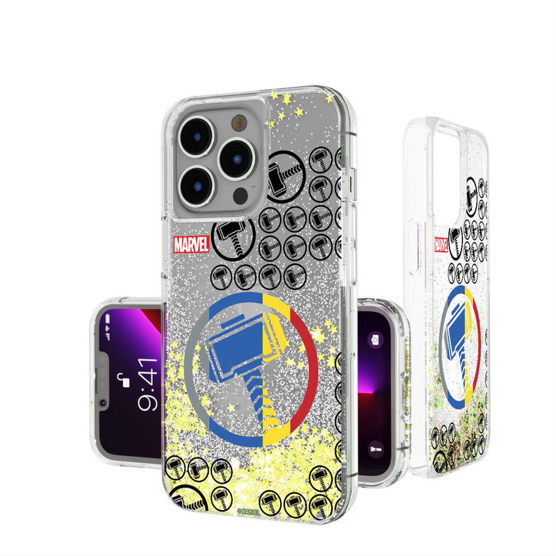 Marvel Avengers Thor Sigil iPhone Glitter Phone Case