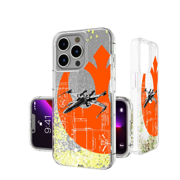Star Wars X-Wing FactionTech iPhone Glitter Phone Case for Apple iPhone